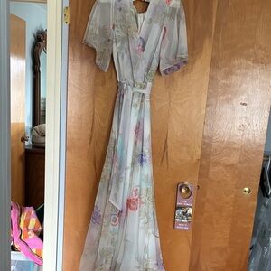 Floral Print Women's Dress